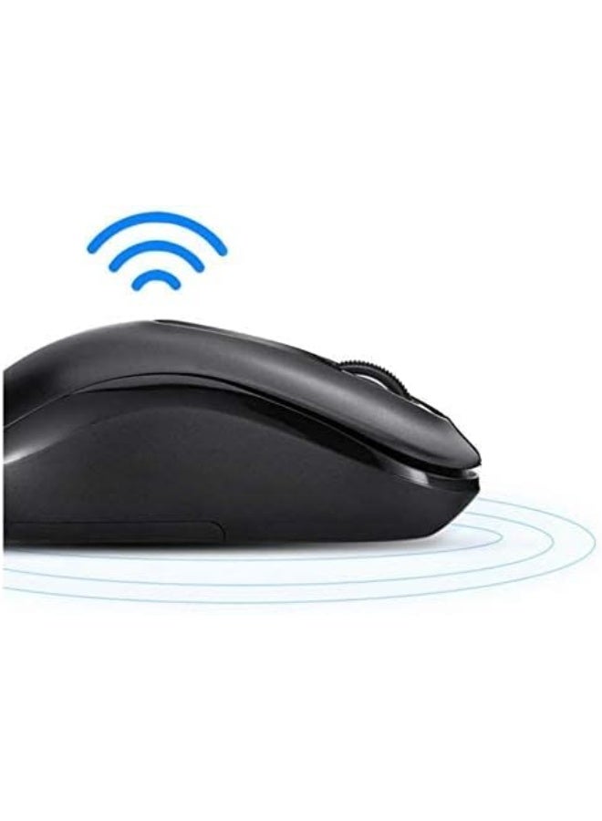 HP S1000 Wireless Optical Mouse for PC & Laptop , 1200 DPI, Ambidextrous Design, Ergonomic Comfort, Plug and Play - Image 3